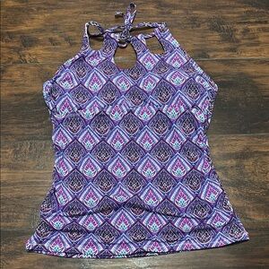 NWT high neck tankini swimsuit top